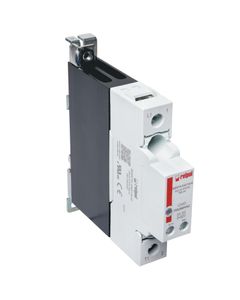 Przekaźnik półprzewodnikowy RSR75-24D25-H, 25A wyj. 24-280V AC, ster. 3-32V DC, zał. w zerze