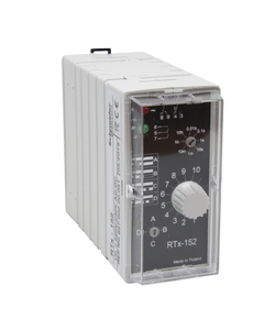Przekaźnik czasowy RTx-152 220/230V, 1P zwłoczny + 1P bezzwłoczny, 220-230V AC, czas 0,01s-100h