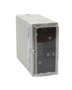 Przekaźnik czasowy RTx-163 220/230V, 2P zwłoczne, 220-230V AC/DC, czas 0.001s-99h