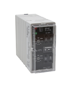 Przekaźnik czasowy RTx-171 24/48V, 2P zwłoczne, 24-48V AC/DC, czas 0.001s-99h