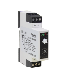 Przekaźnik czasowy RTx-211 24/48V, 1P zwłoczny, 24-48V AC/DC, czas 0.01s-100h