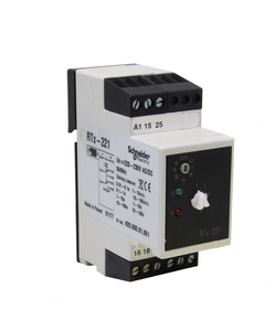 Przekaźnik czasowy RTx-222 220/230V, 2P zwłoczne, 220-230V AC/DC, czas 0.01s-100h