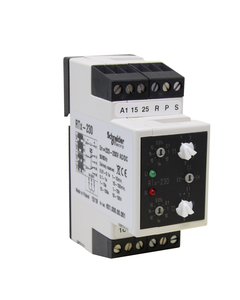 Przekaźnik czasowy RTx-230 220/230V, 2P zwłoczne, 220-230V AC/DC, czas 0.01s-100h
