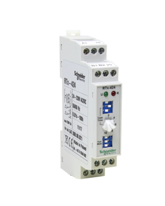 Przekaźnik czasowy RTx-424 24-230V, 2P zwłoczne lub 1P zwłoczny +1P bezzwłoczny, 24-230V AC/DC, czas 0.01-100h