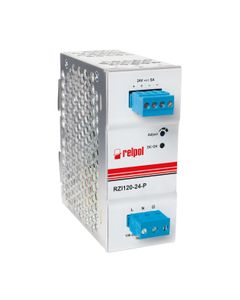 Zasilacz impulsowy RZI120-24-P, 120W, 24VDC 5A, zasil. 85-264V AC, ob. metalowa