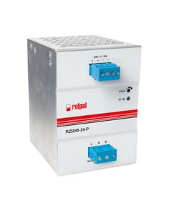 Zasilacz impulsowy RZI240-24-P, 240W, 24VDC 10A, zasil. 85-264V AC, ob. metalowa