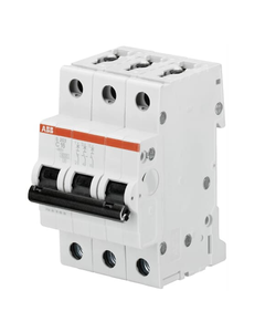 Wyłącznik nadprądowy S203-C50, 3P char. C  50A, 6kA AC