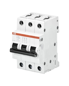 Wyłącznik nadprądowy S203-K0.5, 3P char. K  0.5A, 6kA AC