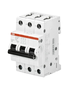 Wyłącznik nadprądowy S203M-C6UC, 3P char. C  6A, 10kA AC/DC