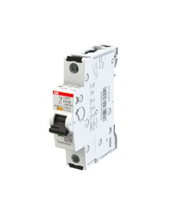 Wyłącznik nadprądowy S301P-K0.2, 1P char. K 0.2A, 25kA AC