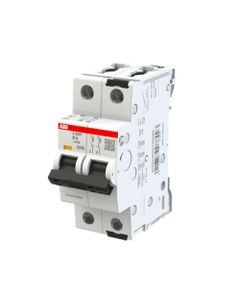 Wyłącznik nadprądowy S302P-B6, 2P char. B 6A, 25kA AC