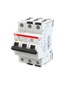 Wyłącznik nadprądowy S303P-B40, 3P char. B 40A, 25kA AC