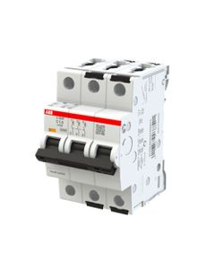 Wyłącznik nadprądowy S303P-C1.6, 3P char. C 1.6A, 25kA AC