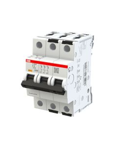 Wyłącznik nadprądowy S303P-C4, 3P char. C 4A, 25kA AC