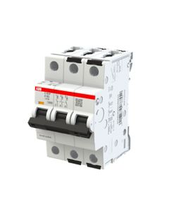 Wyłącznik nadprądowy S303P-C63, 3P char. C 63A, 25kA AC