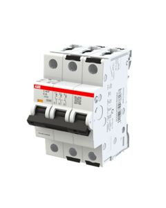 Wyłącznik nadprądowy S303P-C8, 3P char. C 8A, 25kA AC