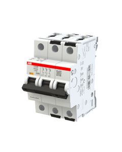 Wyłącznik nadprądowy S303P-D0.5, 3P char. D 0.5A, 25kA AC