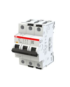 Wyłącznik nadprądowy S303P-D1, 3P char. D 1A, 25kA AC