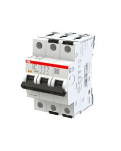 Wyłącznik nadprądowy S303P-D3, 3P char. D 3A, 25kA AC