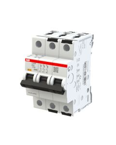 Wyłącznik nadprądowy S303P-D6, 3P char. D 6A, 25kA AC