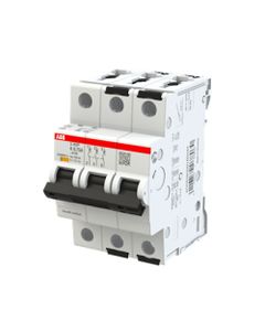 Wyłącznik nadprądowy S303P-K0.75, 3P char. K 0.75A, 25kA AC