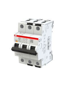 Wyłącznik nadprądowy S303P-K63, 3P char. K 63A, 25kA AC