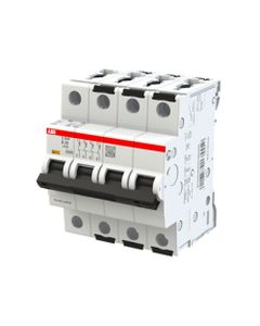 Wyłącznik nadprądowy S304P-B20, 4P char. B 20A, 25kA AC