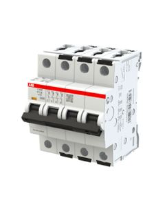 Wyłącznik nadprądowy S304P-C1.6, 4P char. C 1.6A, 25kA AC
