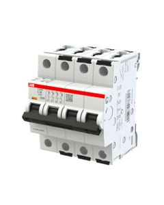 Wyłącznik nadprądowy S304P-C20, 4P char. C 20A, 25kA AC