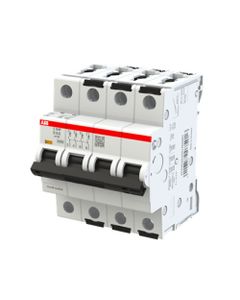 Wyłącznik nadprądowy S304P-D0.5, 4P char. D 0.5A, 25kA AC