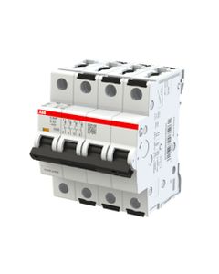 Wyłącznik nadprądowy S304P-D63, 4P char. D 63A, 25kA AC