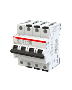 Wyłącznik nadprądowy S304P-K1, 4P char. K 1A, 25kA AC