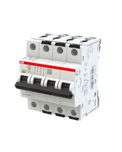 Wyłącznik nadprądowy S304P-K50, 4P char. K 50A, 25kA AC