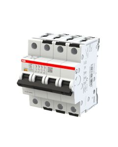 Wyłącznik nadprądowy S304P-Z6, 4P char. Z 6A, 25kA AC