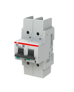 Wyłącznik nadprądowy S802P-K125-R, 2P char. K 125A, 50kA, zaciski pierścieniowe