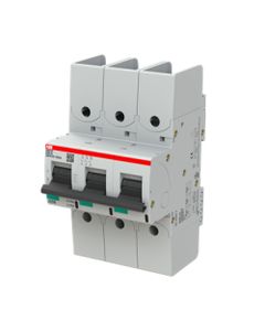 Wyłącznik nadprądowy S803P-B100-R, 3P char. B 100A, 50kA, zaciski pierścieniowe