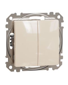 Sedna Design, Łącznik podwójny schodowy SDD112108, beżowy, bez ramki