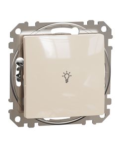 Sedna Design, Przycisk światło SDD112132, beżowy, bez ramki