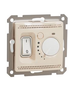 Sedna Design, Regulator temperatury SDD112506, beżowy, bez ramki, z wbud. czujnikiem