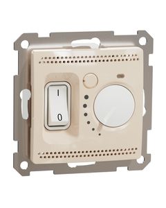 Sedna Design, Regulator temperatury SDD112507, beżowy, bez ramki, do ogrz. podłogowego