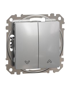 Sedna Design, Łącznik żaluzjowy SDD113104, srebrne aluminum, bez ramki