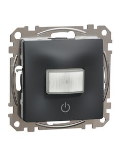 Sedna Design, Czujnik ruchu SDD114504, antracytowy czarny, bez ramki