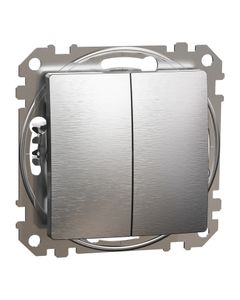 Sedna Design, Łącznik świecznikowy SDD170105, szczotkowane aluminium, bez ramki