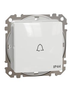 Sedna Design, Przycisk dzwonek SDD211131, biały, bez ramki
