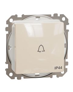 Sedna Design, Przycisk dzwonek SDD212131, beżowy, bez ramki