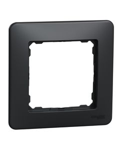 Sedna Design, Ramka 1-krotna SDD314801, antracytowa czarna