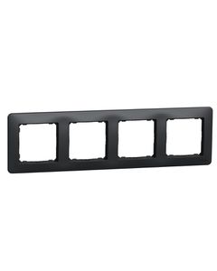 Sedna Design, Ramka 4-krotna SDD314804, antracytowa czarna