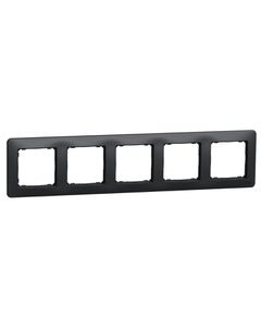 Sedna Design, Ramka 5-krotna SDD314805, antracytowa czarna