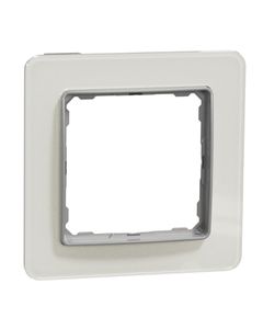 Sedna Design, Ramka 1-krotna SDD360801, szkło białe