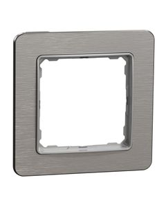 Sedna Design, Ramka 1-krotna SDD370801, szczotkowane aluminium